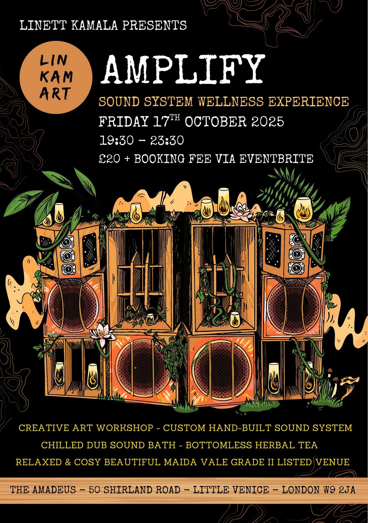 AMPLIFY - LIN KAM ART SOUND SYSTEM WELLNESS EXPERIENCE