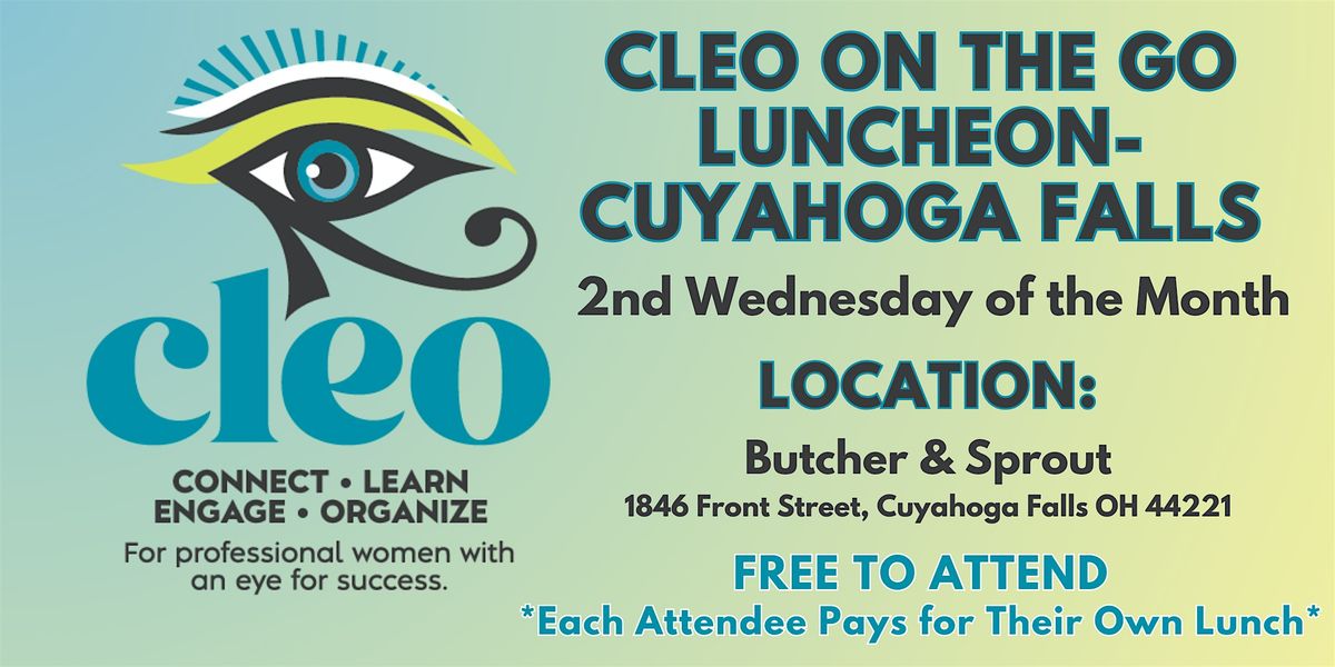 2025 CLEO on the Go Luncheons - Cuyahoga Falls