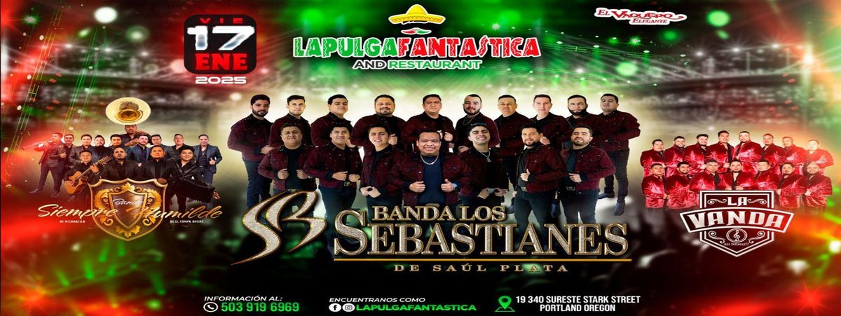 BANDA LOS SEBASTIANES DE SAUL PLATA Y MAS