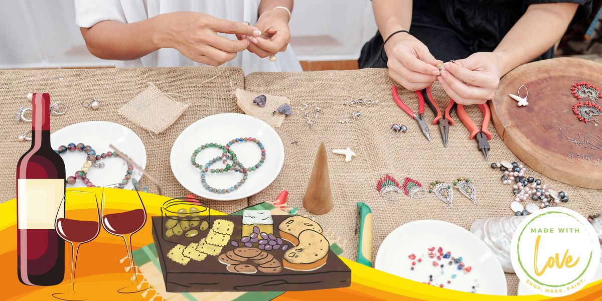 Sip & Bead Jewelry Making Happy Hour!