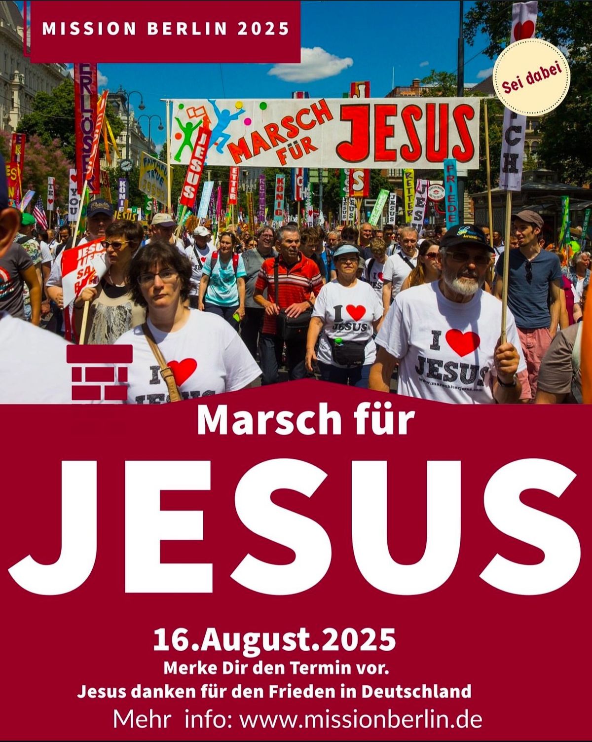 Berlin Marsch f\u00fcr Jesus 