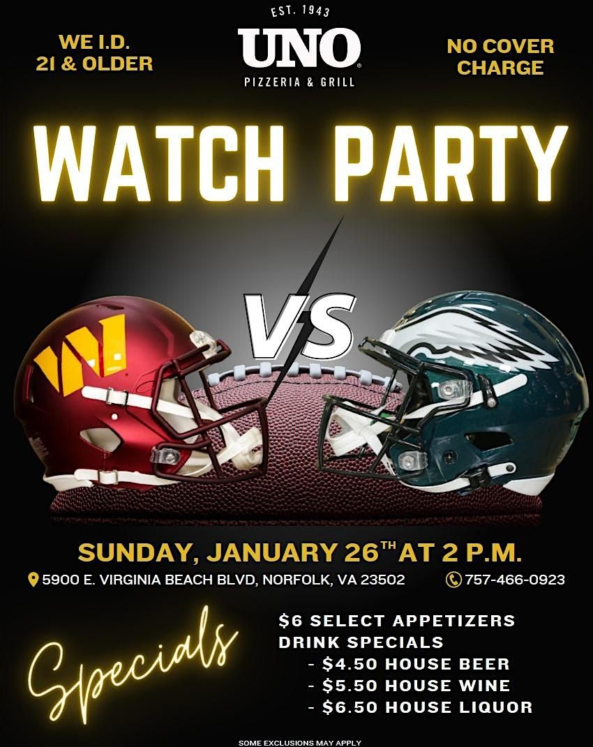 NFL Playoff Watch Party