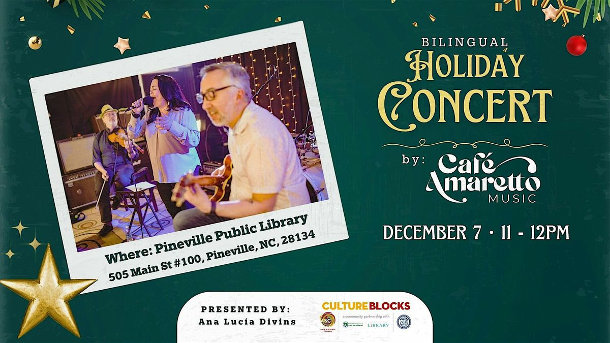 Bilingual Holiday Concert by Latin Band Caf\u00e9 Amaretto