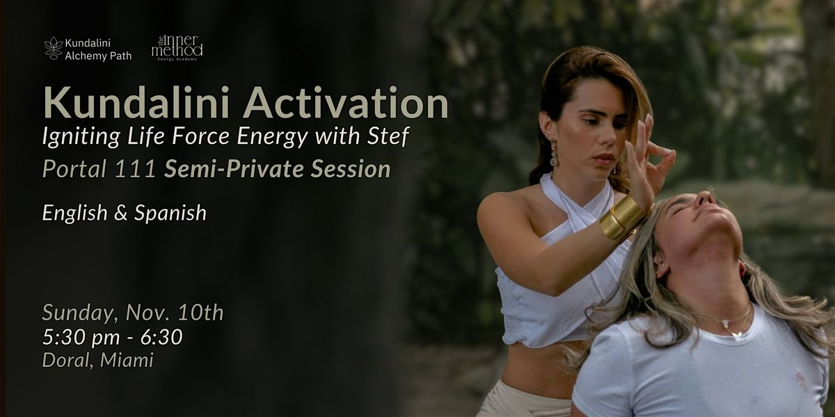 KAP Kundalini Activation By Stef Semi-private Session