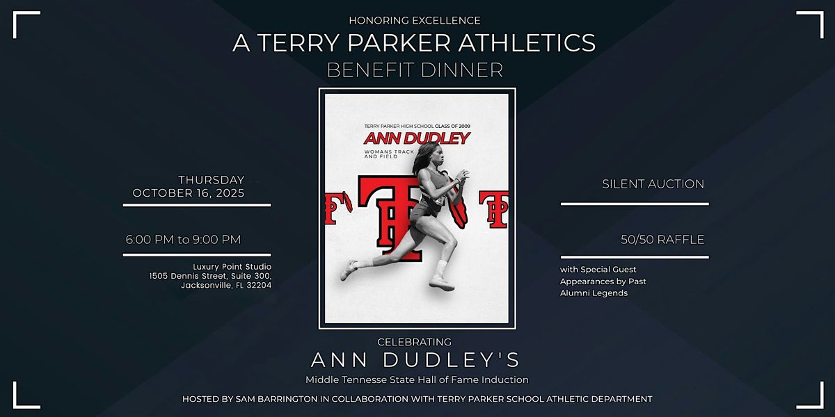 Honoring Excellence: Benefit Dinner for Terry Parker Athletics