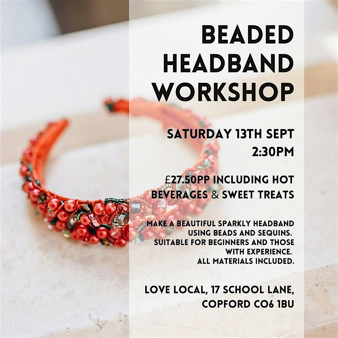 Beaded Headband Workshop