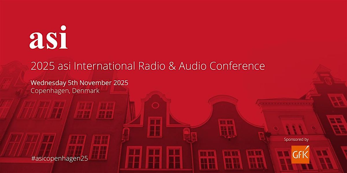2025 asi International Radio & Audio Conference