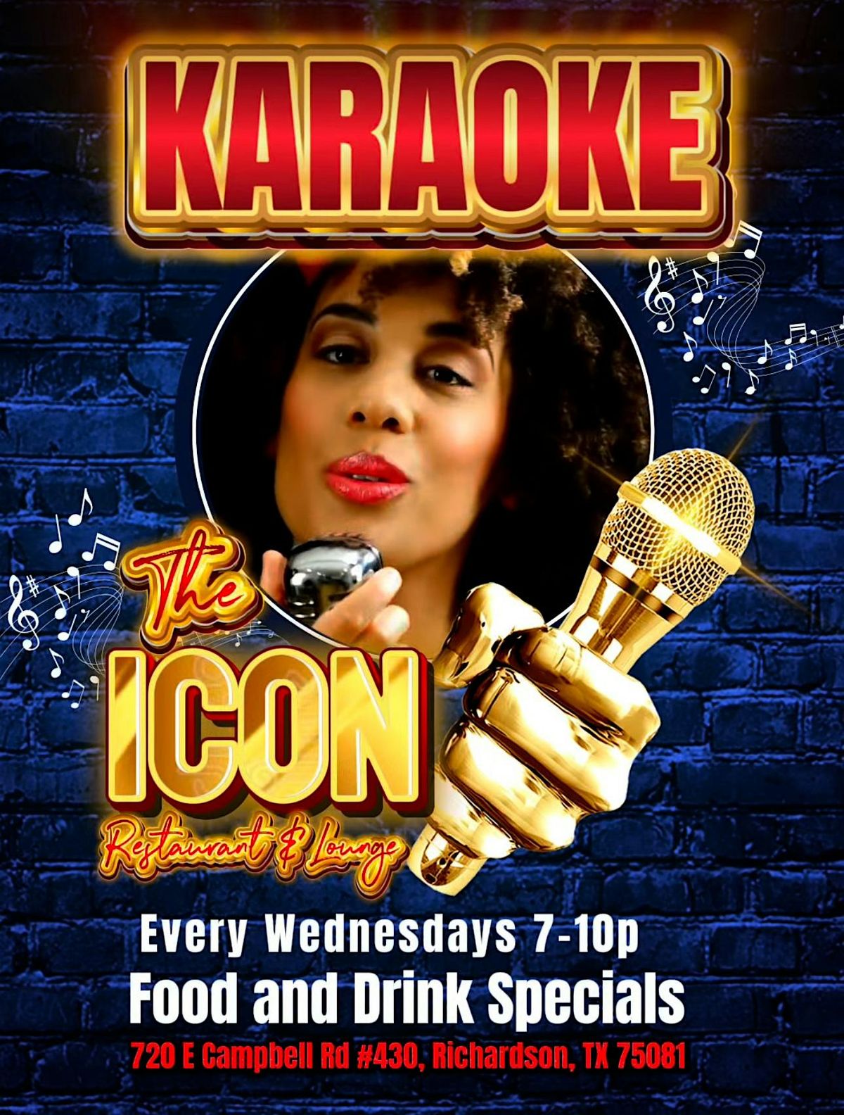 New Year Karaoke Wednesday at The Icon Restaurant