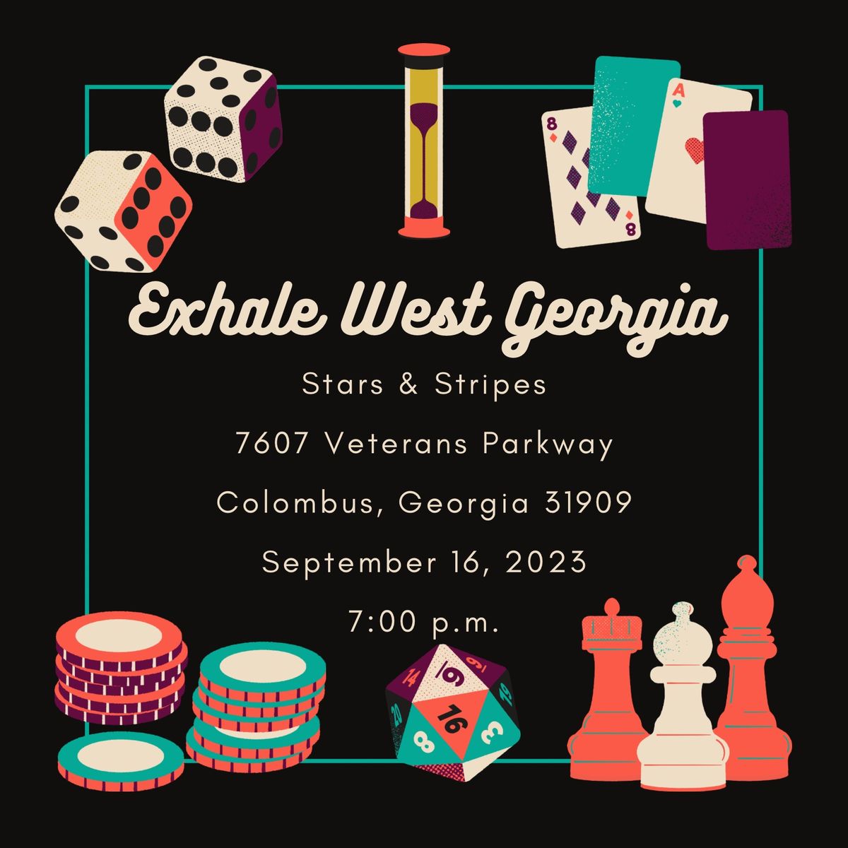 Exhale West Georgia Presents Game Night