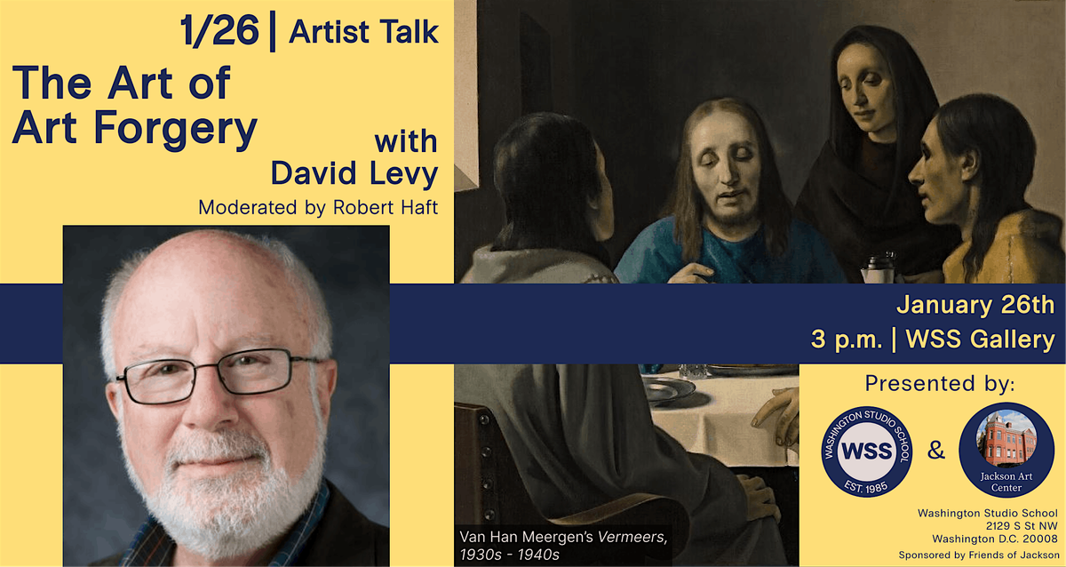 Jackson Art Center and WSS present: Artist Talk with David Levy