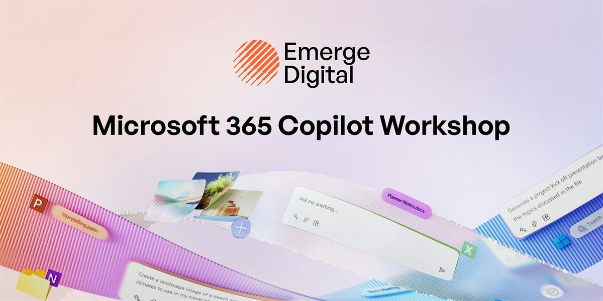 Microsoft 365 Copilot Workshop: Stay Ahead with AI-Powered Productivity