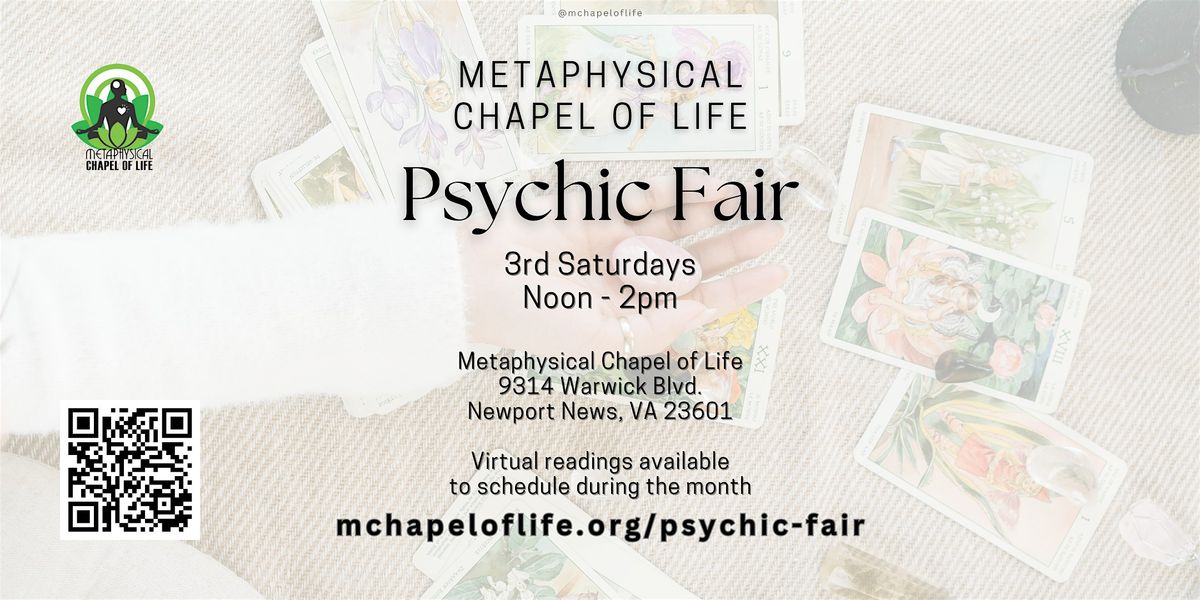Psychic Fair (In-Person)