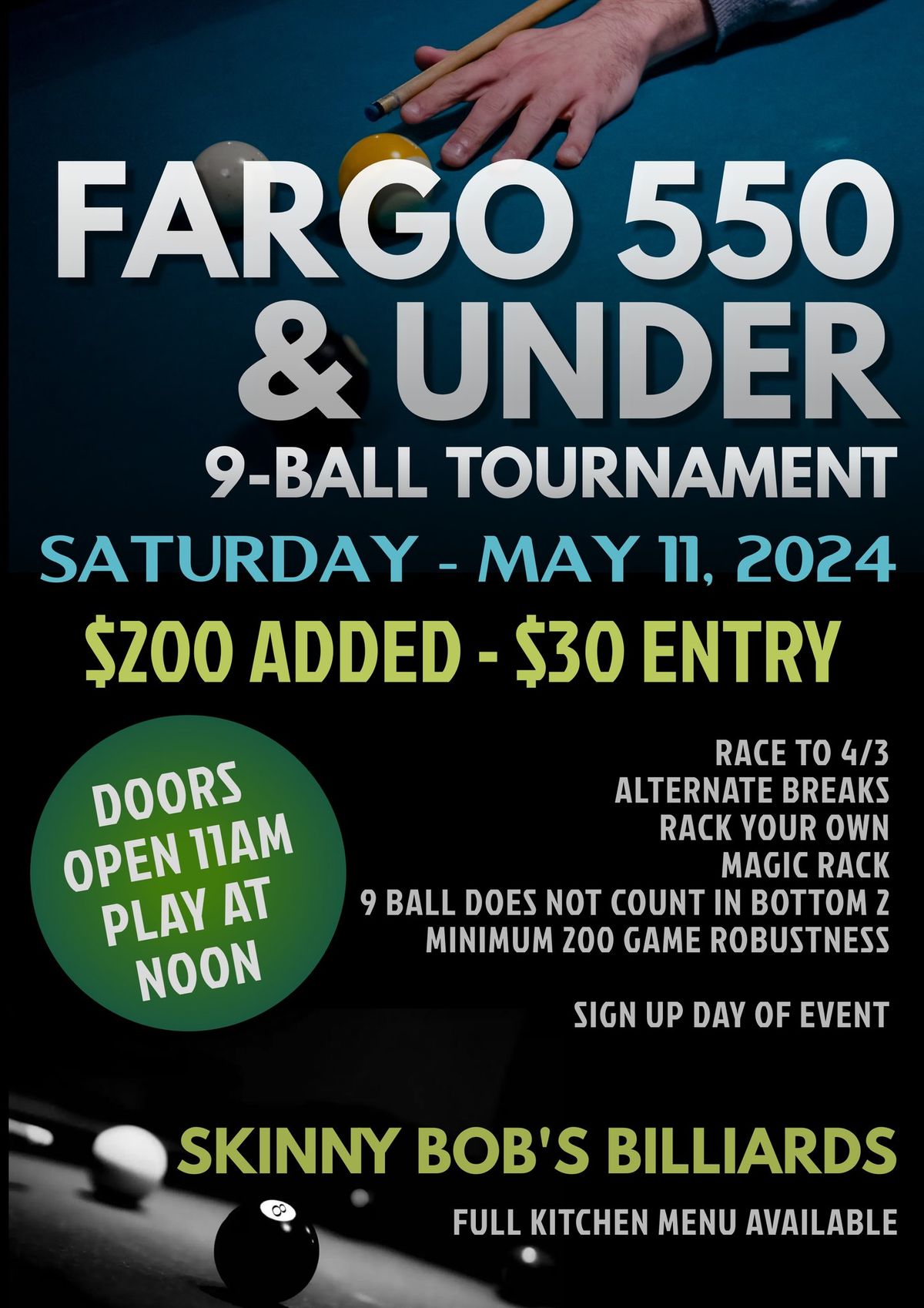 Fargo 550 & Under - May 11, 2024