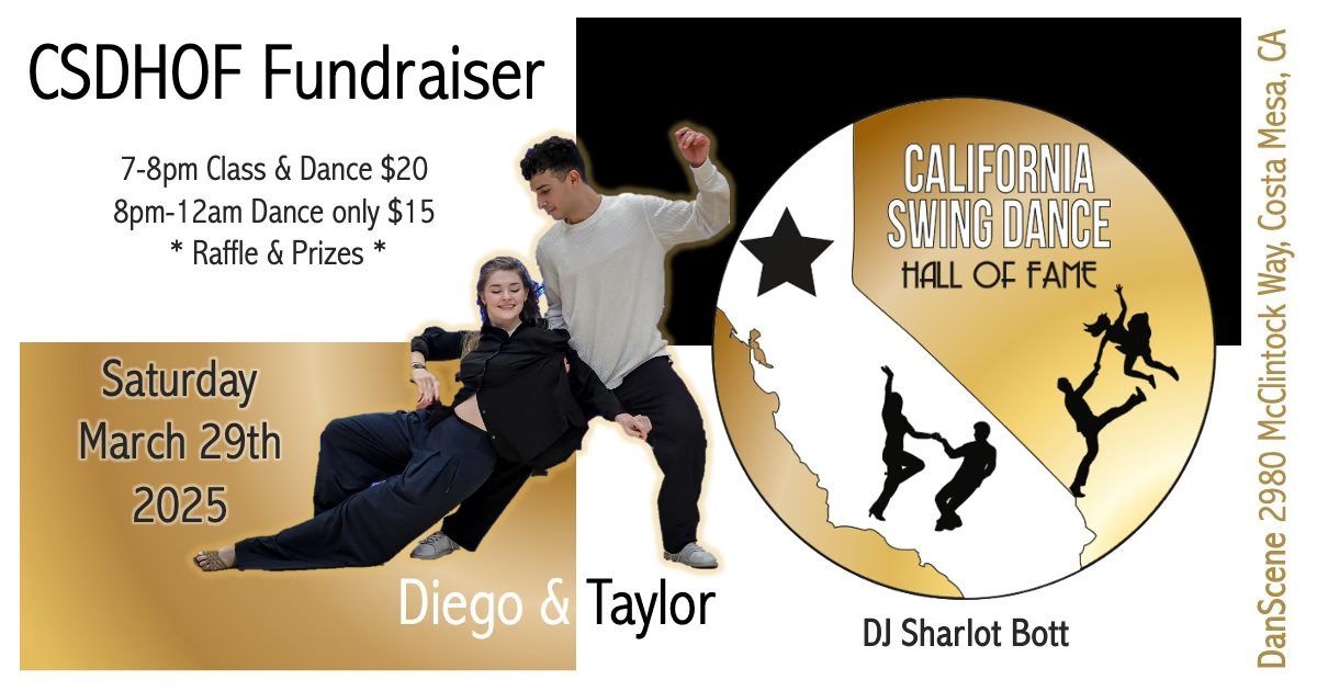 California Swing Dance Hall of Fame Fundraiser