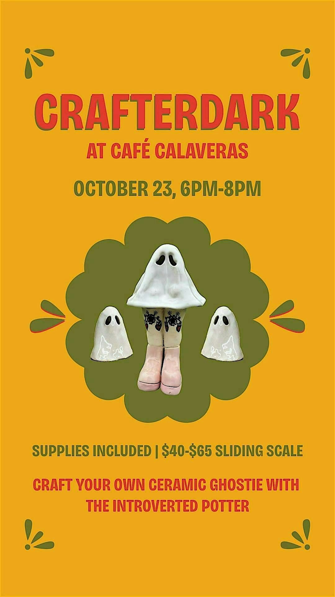Crafterdark Ceramic Ghosties