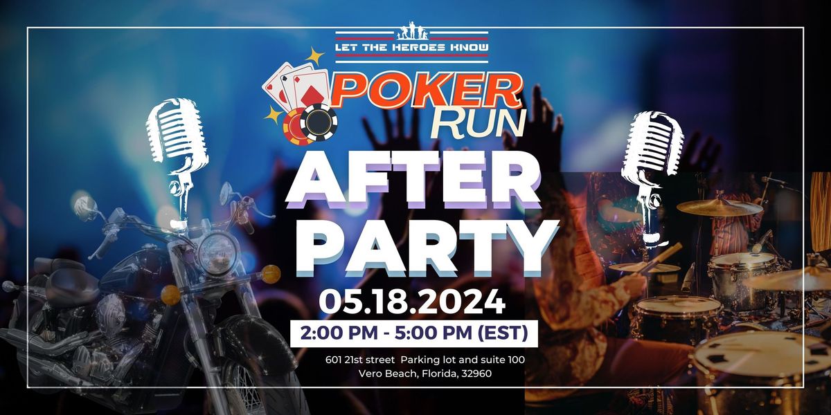 POKER RUN - AFTER PARTY \ud83c\udf89