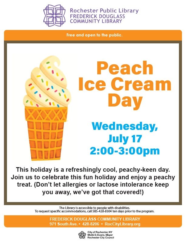 Peach Ice Cream Day