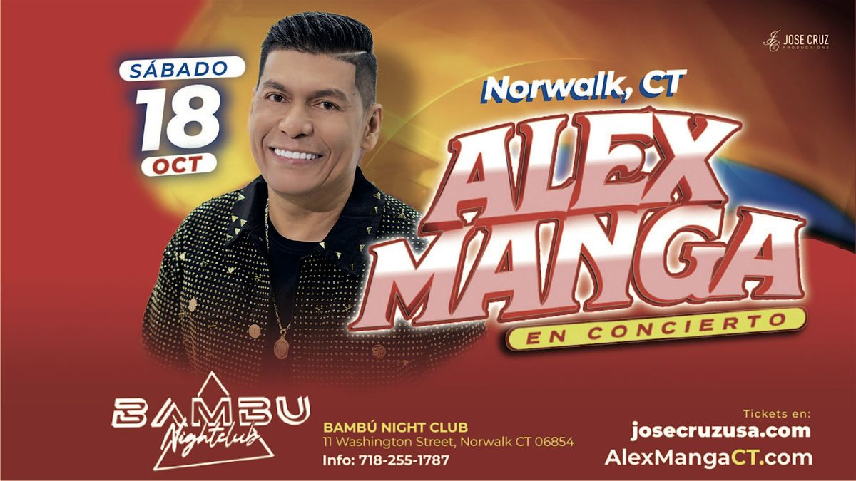 Alex Manga en Norwalk, CT I Octubre 18 2025