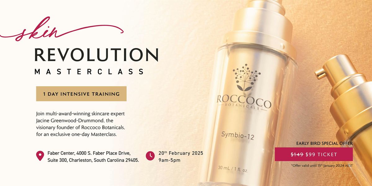 1 Day Skin Revolution Training - Charleston