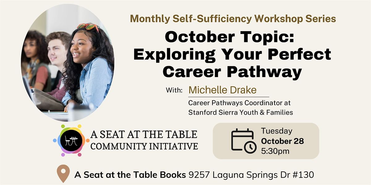 Self-Sufficiency Workshop: Exploring Your Perfect Career Pathway