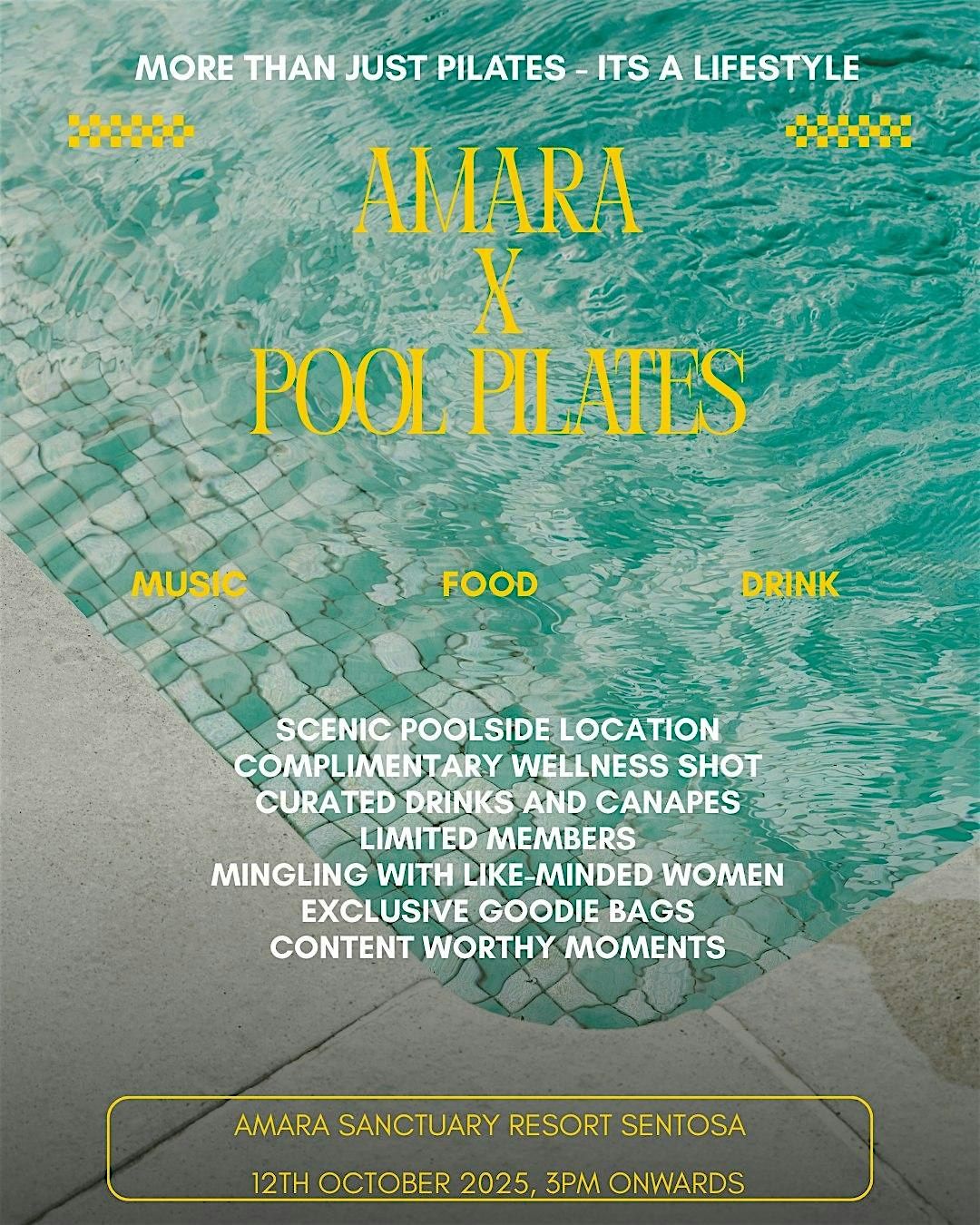 Pool Pilates @ Amara Sanctuary