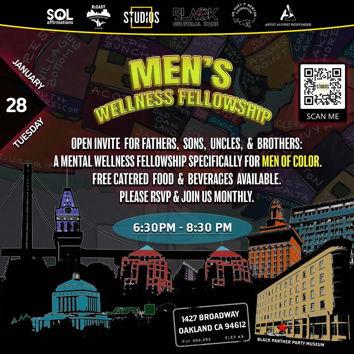 Men's Wellness Fellowship: Mental Wellness Support Group For Men Of Color