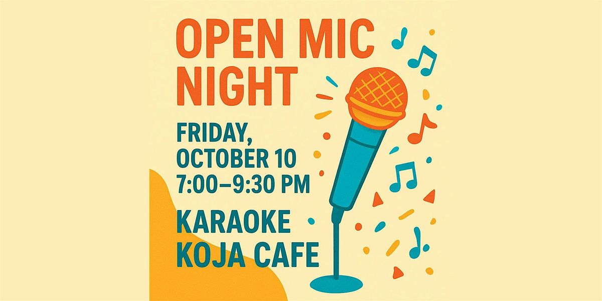 Live music with Open mic and Karaoke Oct 10-222