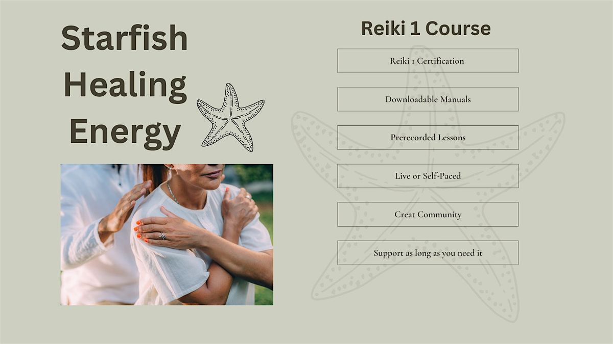 Reiki One Certification Course