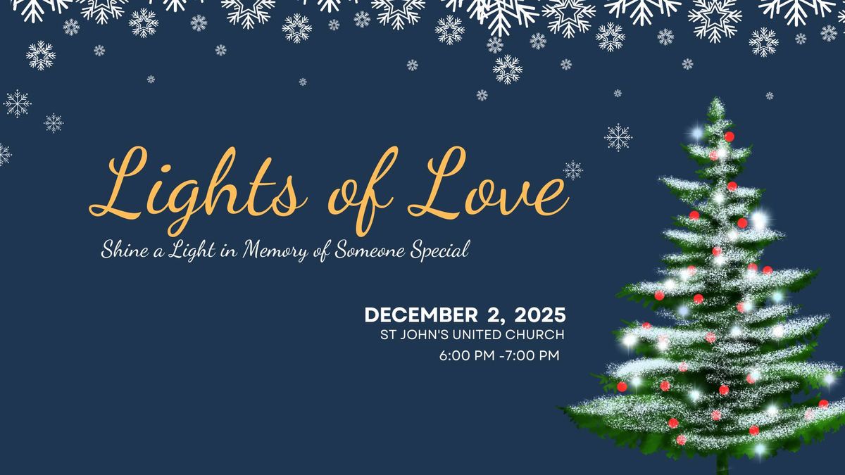 Lights of Love~ Community Memorial Event 