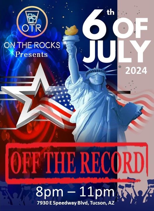 Off The Record @ On The Rock July 6th, 2024