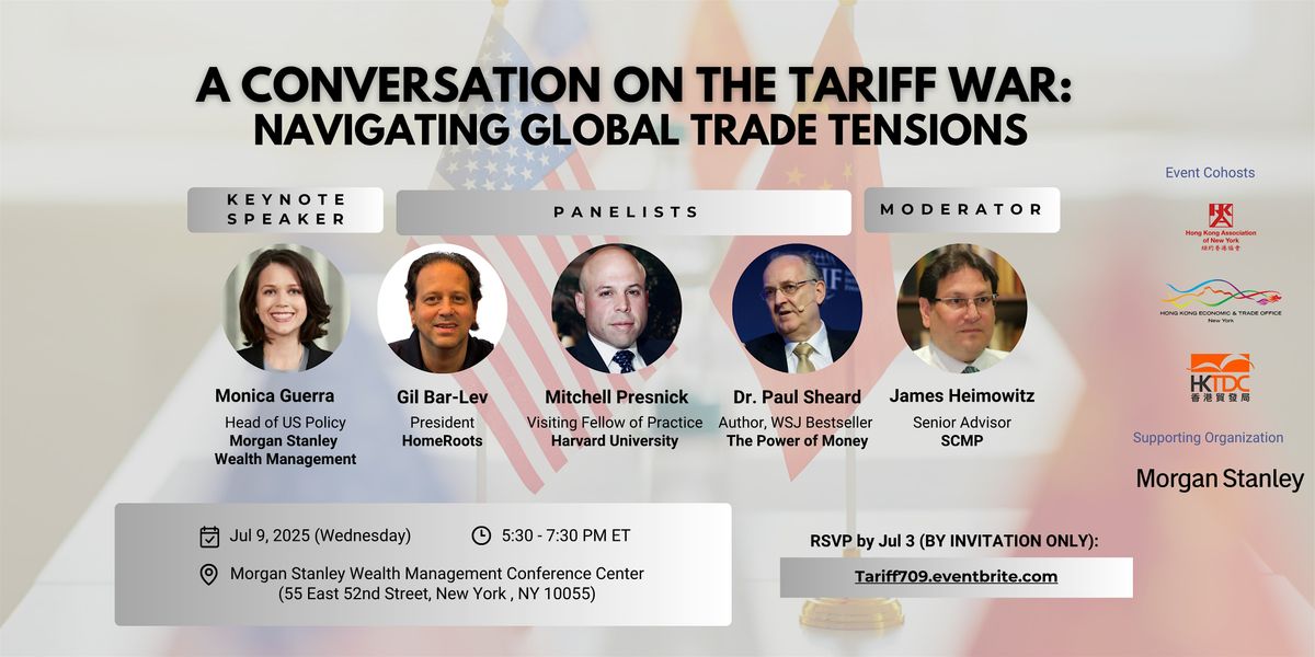 A Conversation on the Tariff War: Navigating Global Trade Tensions ...