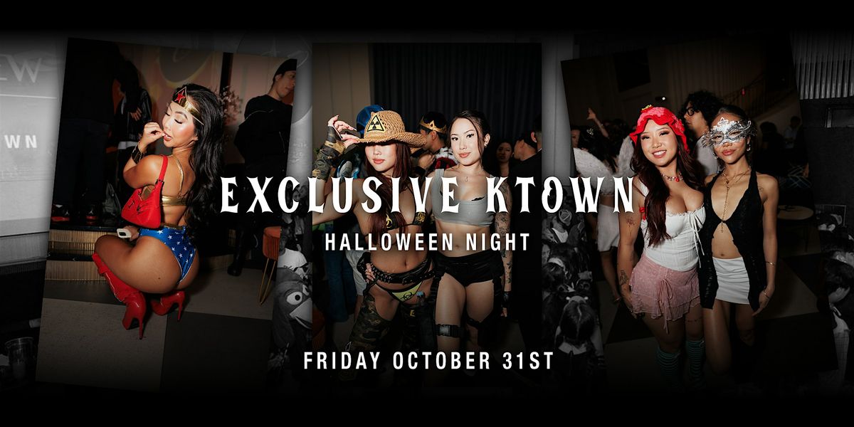 Koreatowns Hottest Halloween Night @ Intercrew