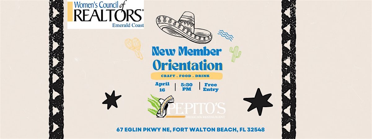 Welcome New Members to Our Orientation at Pepito's!