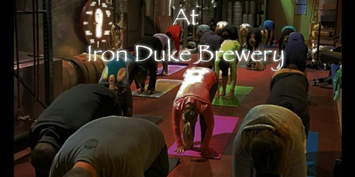 Yoga & Beer at Iron Duke Brewing