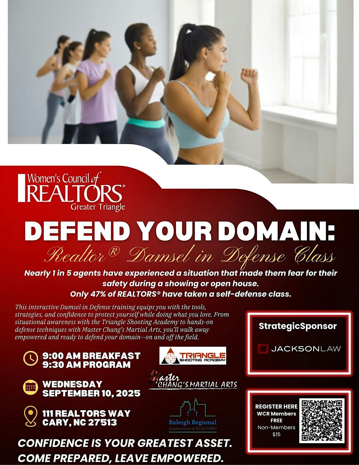 Defend Your Domain:  REALTOR\u00ae Damsel in Defense Class