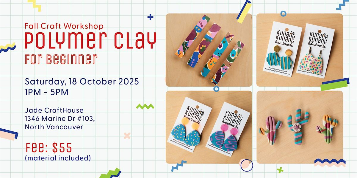 Fall Craft Workshop: Polymer Clay for Beginner