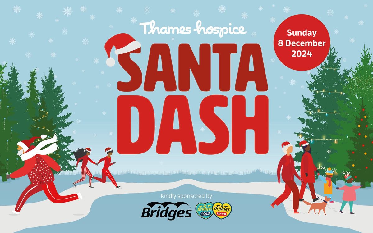 Thames Hospice Santa Dash 2024