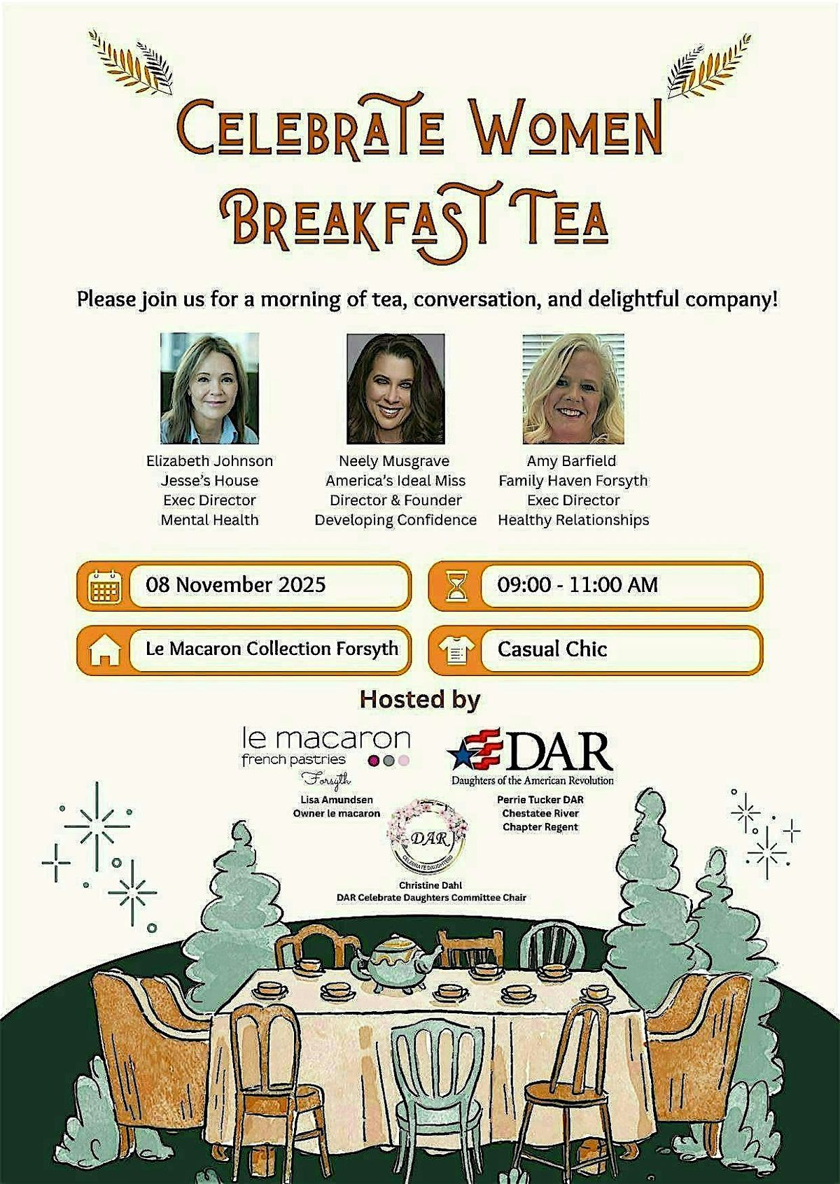 Celebrate Women Breakfast Tea