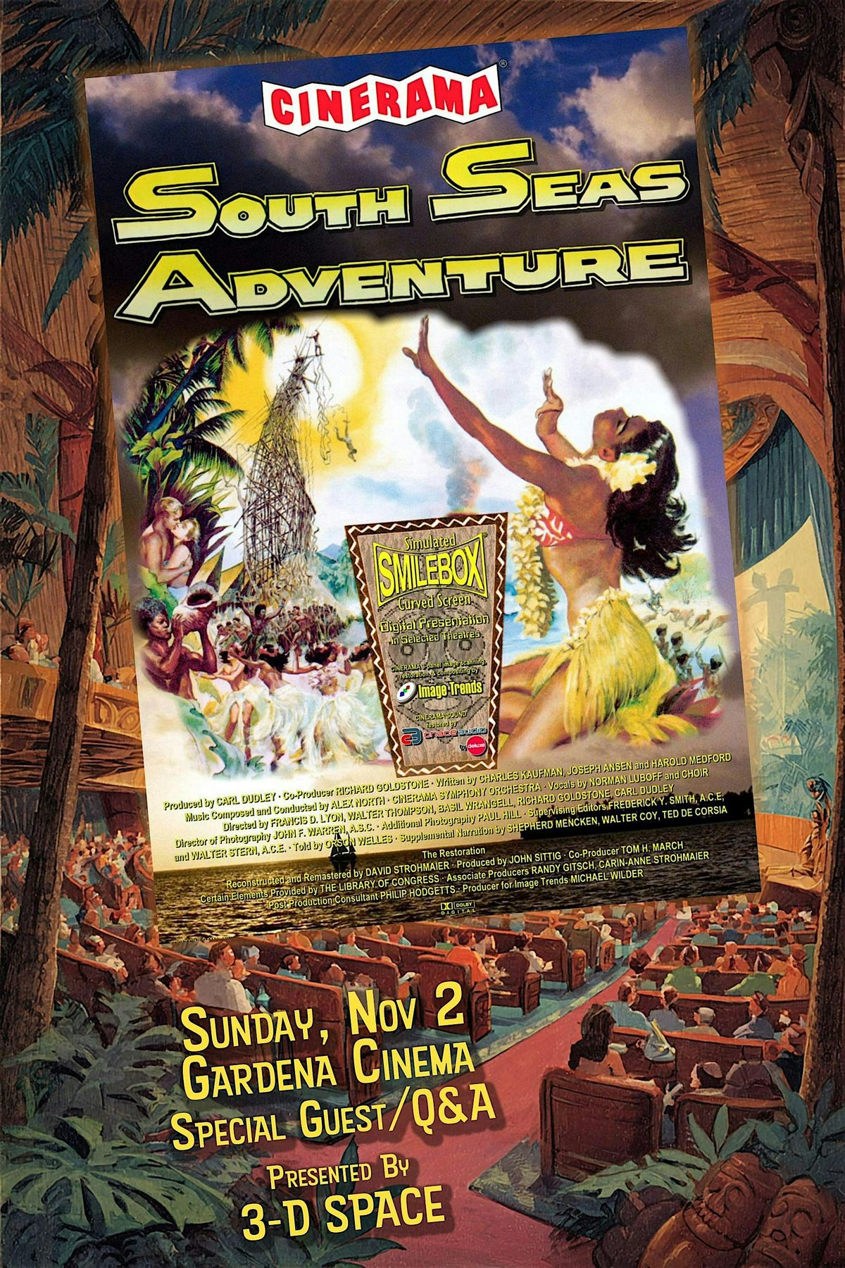 CINERAMA SOUTH SEAS ADVENTURE in Smilebox (1958)(Sun 11\/2) 3:00 pm