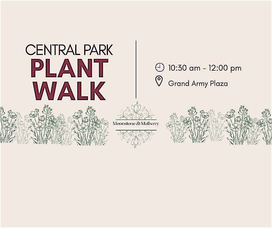 Central Park Plant Walk