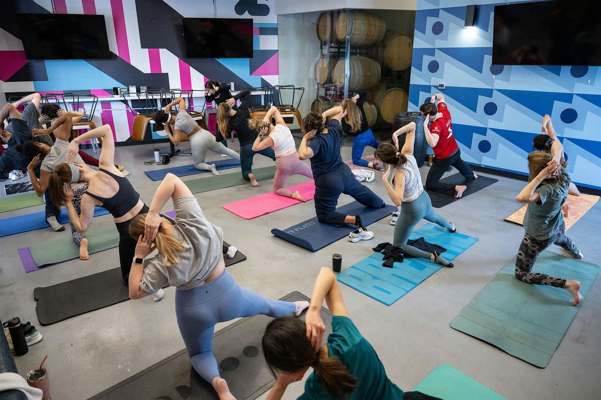 1 Mile Group Run\/Walk + Pilates at Aslin Taproom