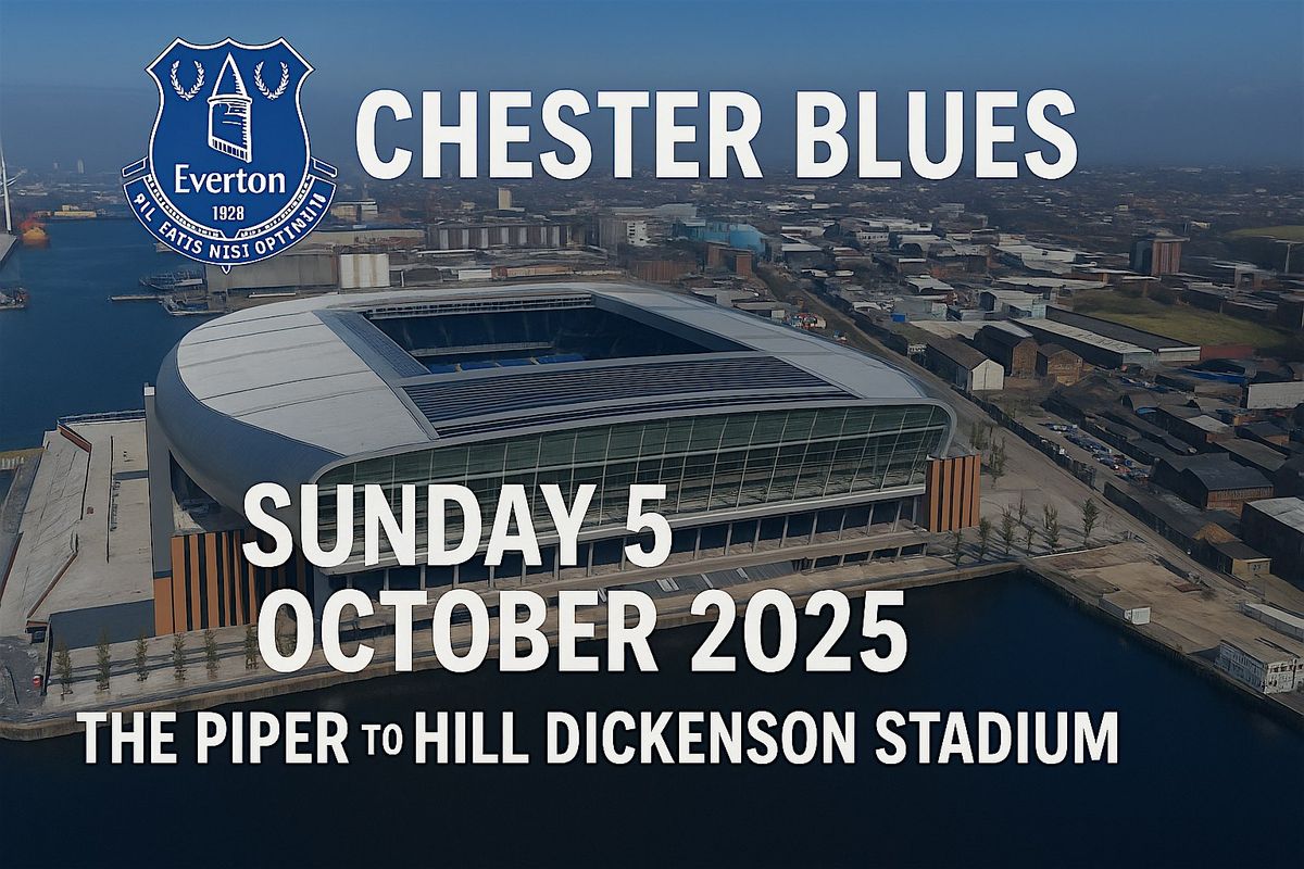 Chester Blues - Return Coach Trip  - Crystal Palace  - Sun 5th October