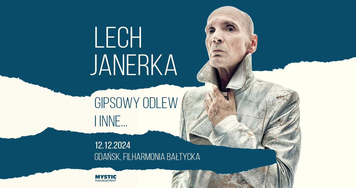 Lech Janerka  |  Gipsowy odlew i inne...  |  GDA\u0143SK  12.12.2024