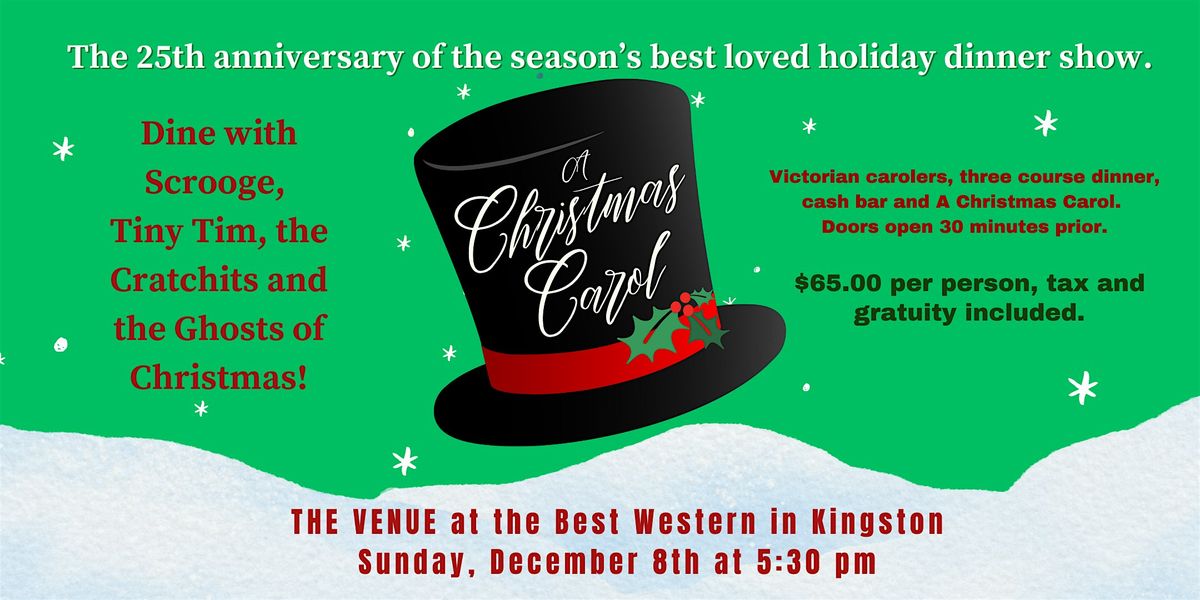 A Christmas Carol: A family dinner theater tradition