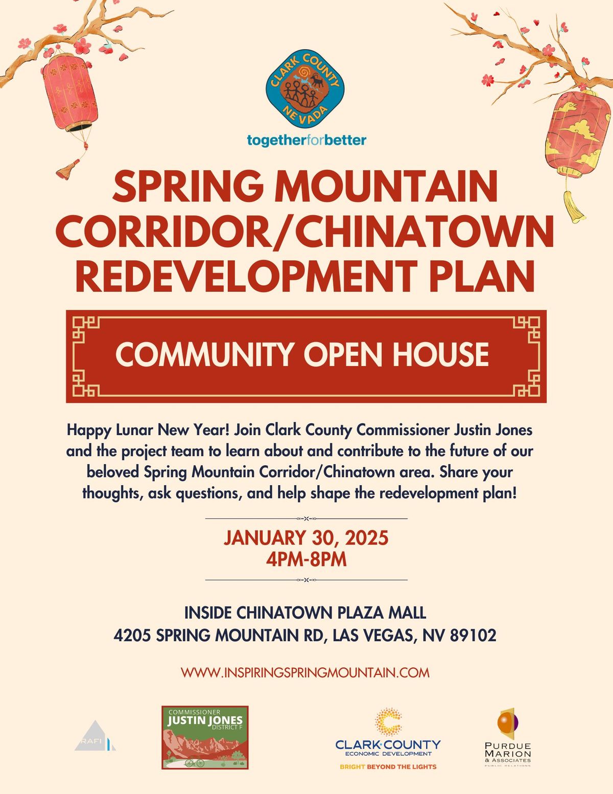 Community Open House | Chinatown\/Spring Mountain Redevelopment Plan 