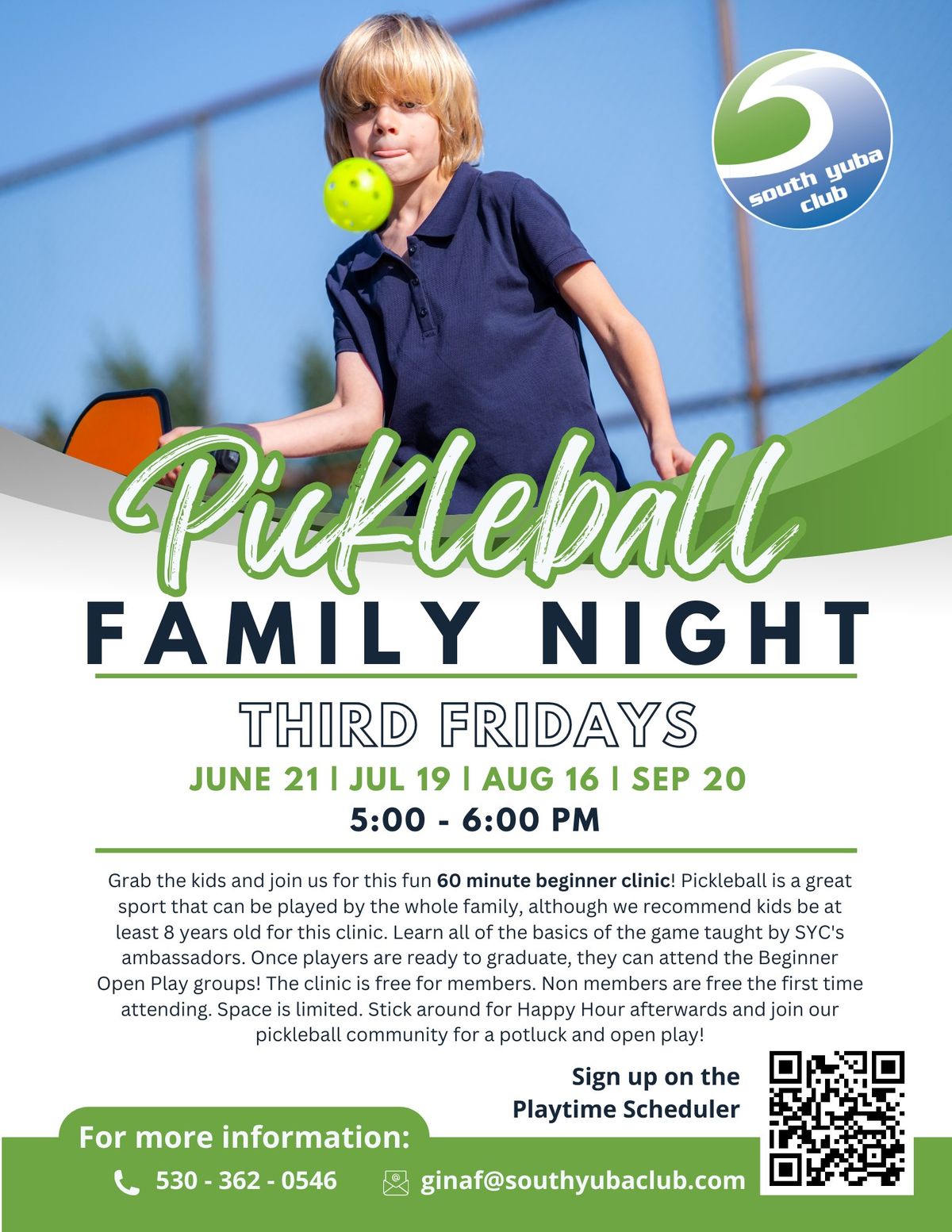 Pickleball Family Night