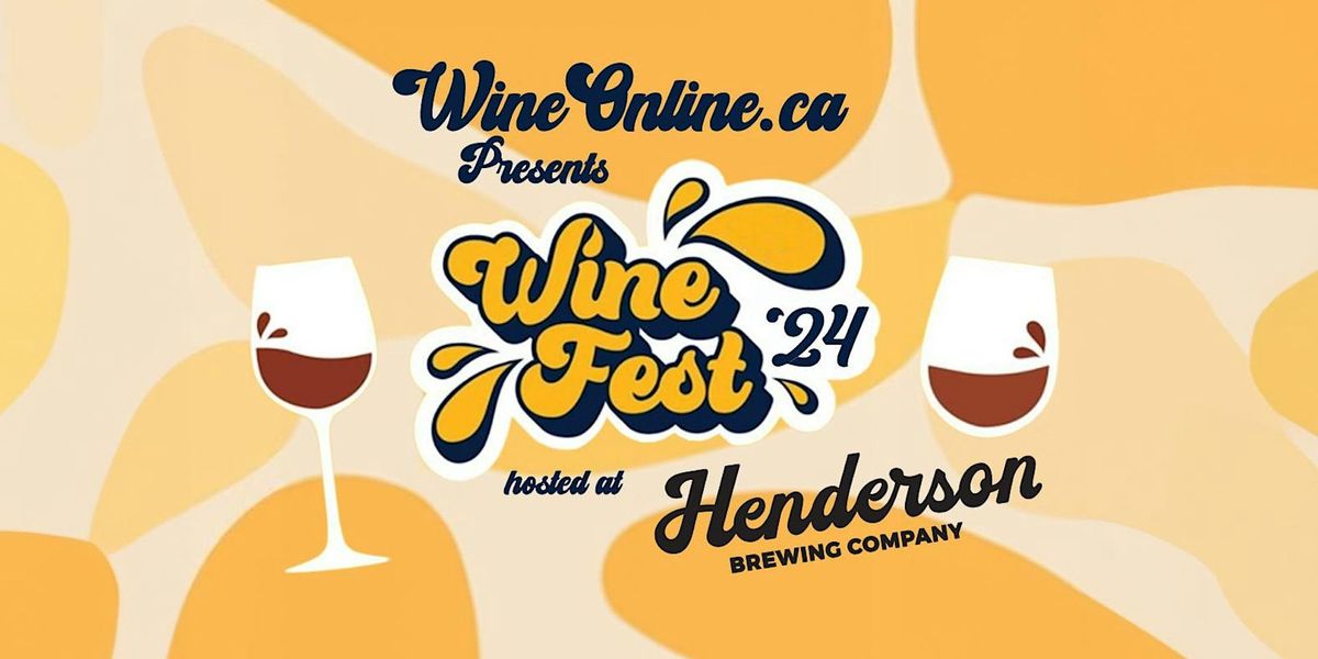 WineOnline.ca Exclusive Wine Tasting at Henderson Brewing Toronto