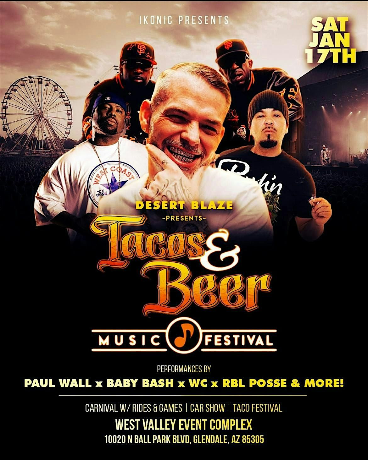 Desert Blaze Tacos & Beer Music Festival
