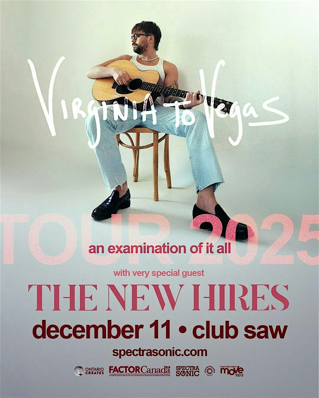 Virginia To Vegas - an examination of it all tour with The New Hires