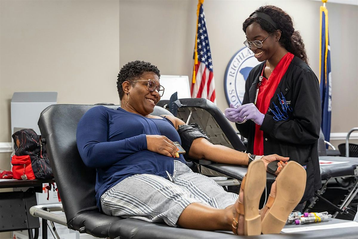 Blood Drive with the American Red Cross - January